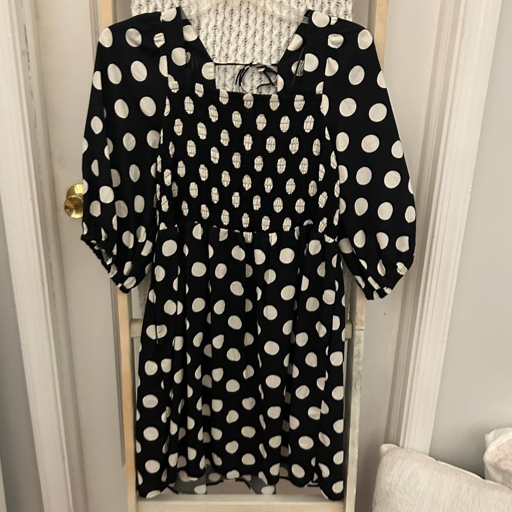 Adorable polka dot dress